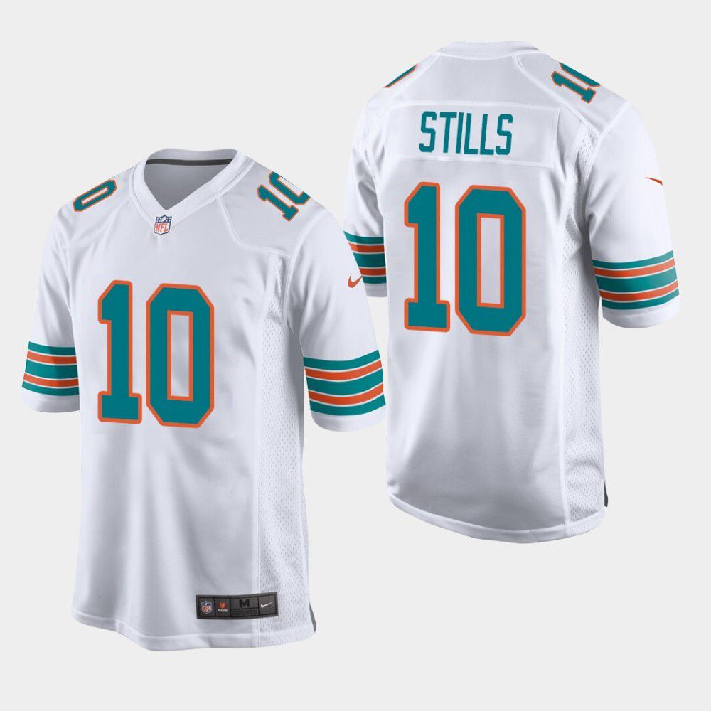 Men Miami Dolphins #10 Kenny Stills Nike White Game Player NFL Jersey->miami dolphins->NFL Jersey